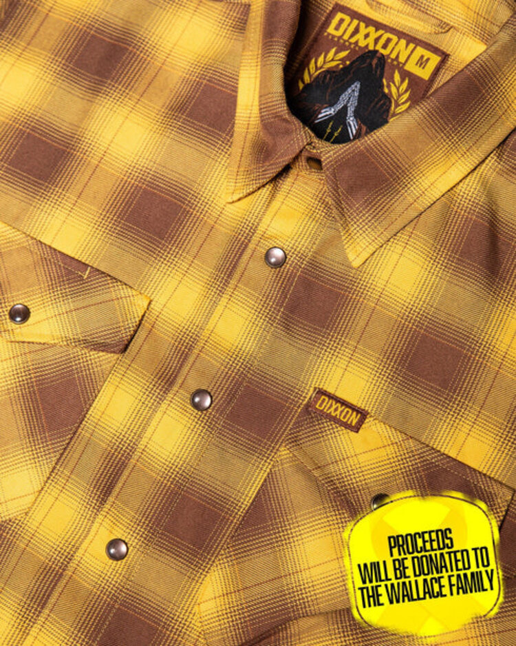 Dixxon The Friar Flannel | Yellow