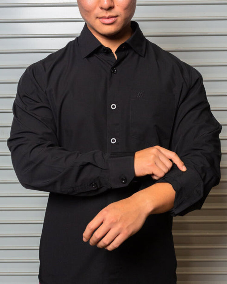 Dixxon Solid 2.0 Bamboo Longsleeve | Black