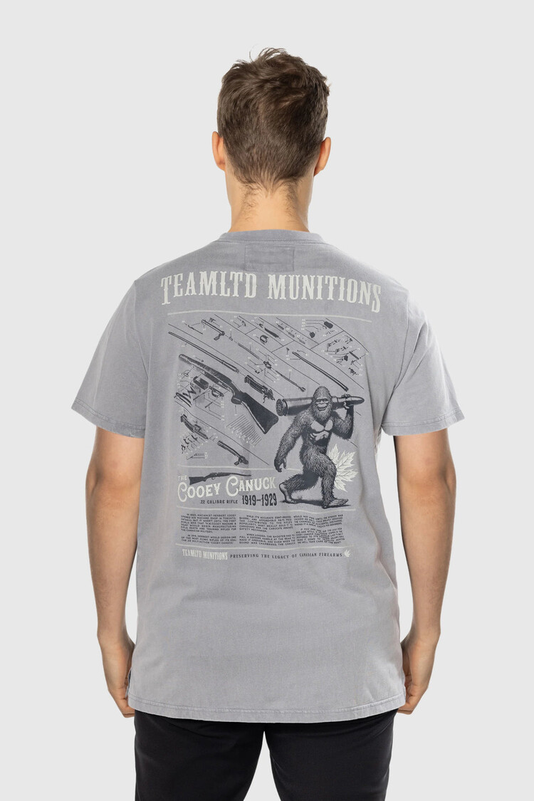 TEAMLTD Teamltd Munitions Tee | Washed Grey