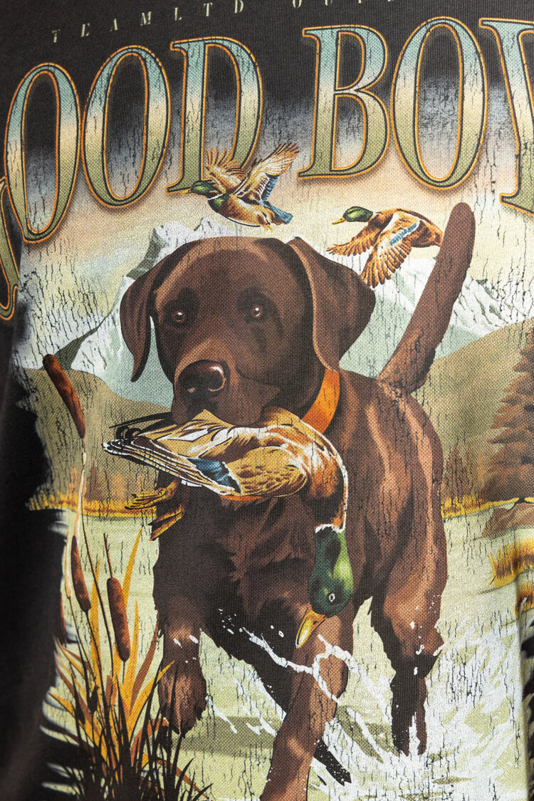 TEAMLTD Teamltd Good Boy Tee | Washed Black