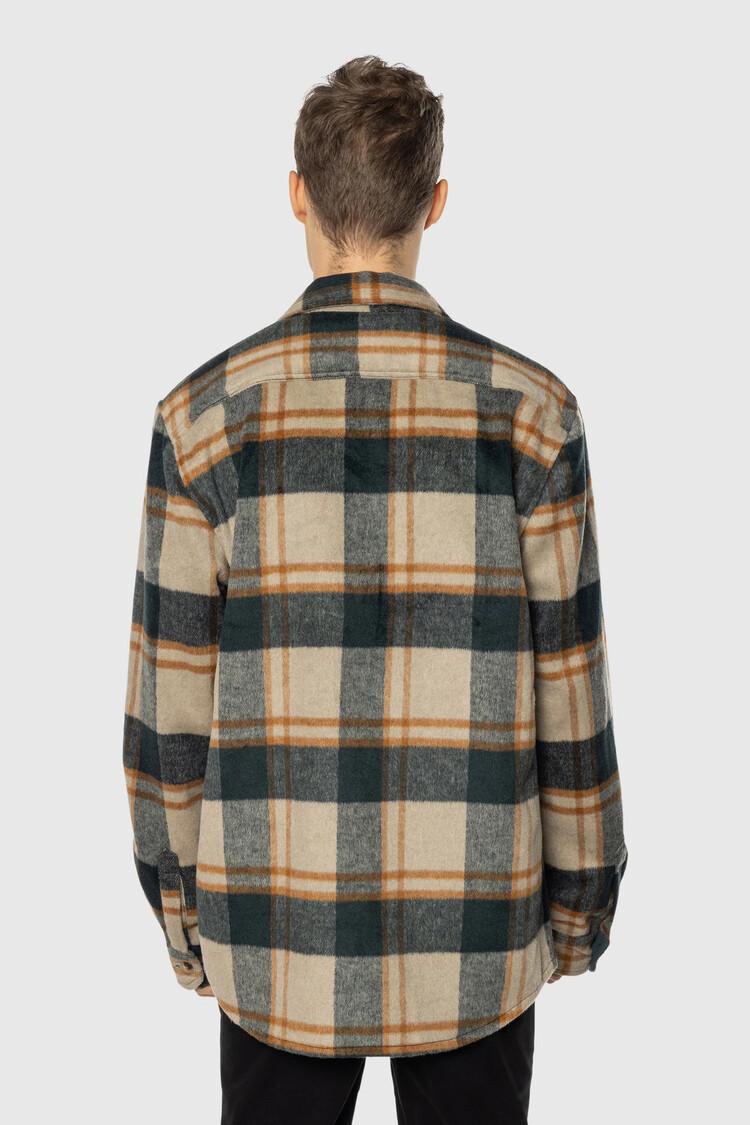 TEAMLTD Plaid Overshirt | Forest