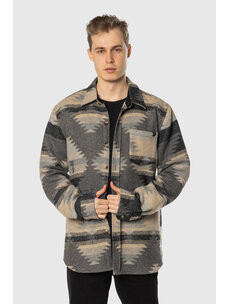 TEAMLTD Aztec Overshirt | Shadow