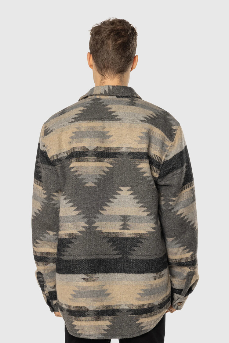 TEAMLTD Aztec Overshirt | Shadow