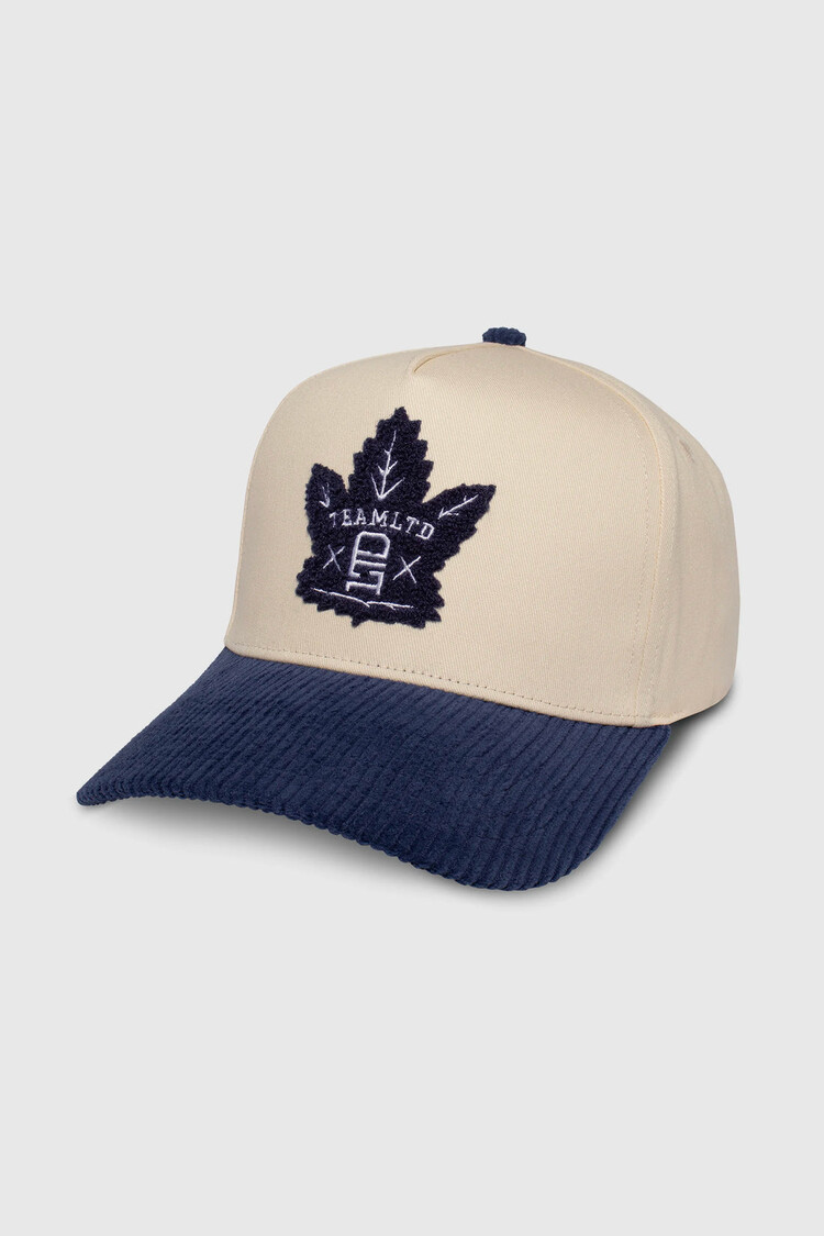 TEAMLTD Buds Cord Snapback | Cream/Blue