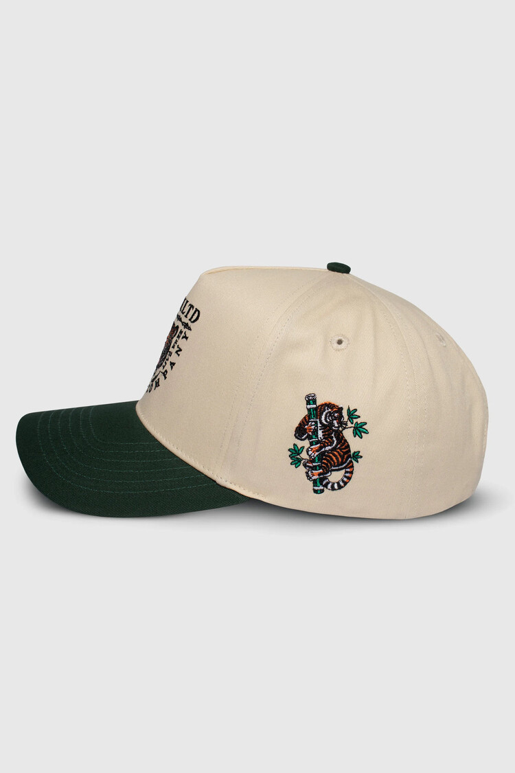 TEAMLTD Teamltd Stay Wild Snapback | Cream/Hunter