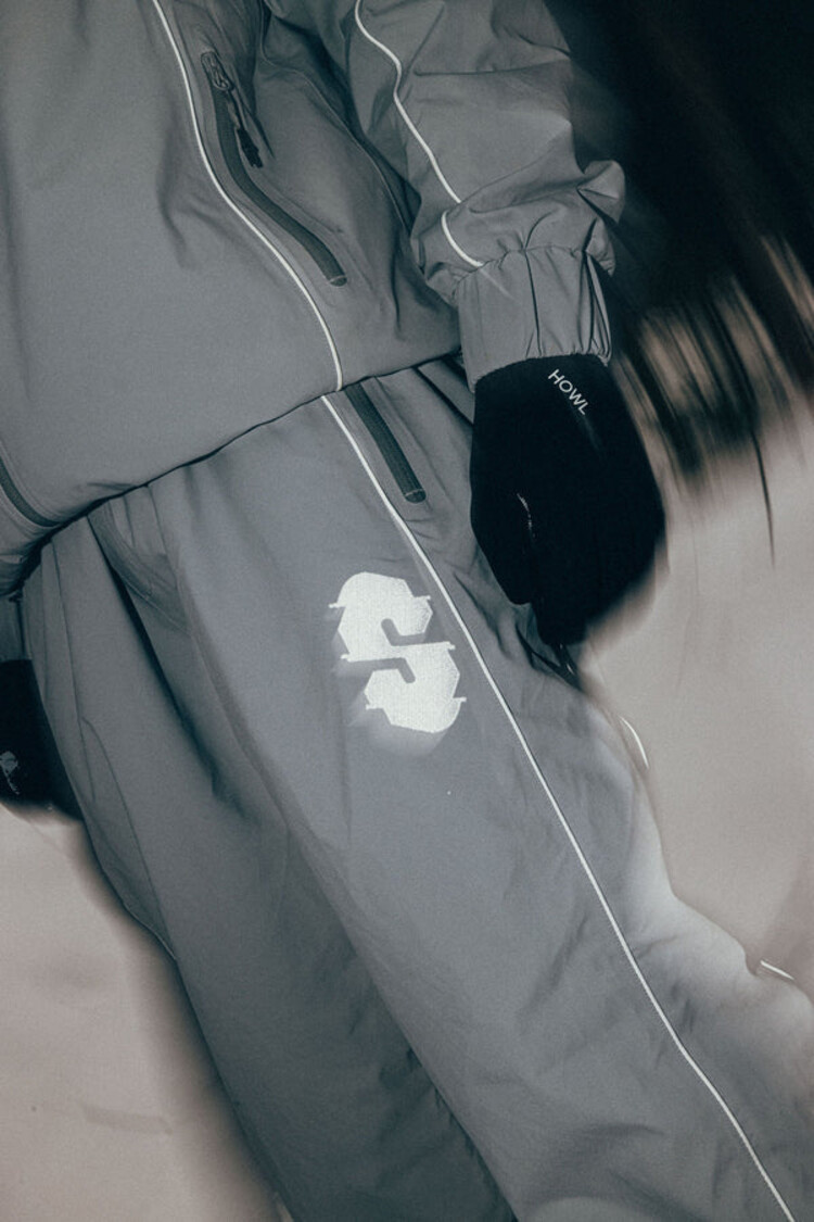 SOUVENIR Souvenir Insulated Track Pant | Cool Grey