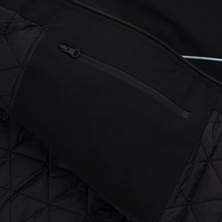 SOUVENIR Souvenir Insulated Track Jacket | Black