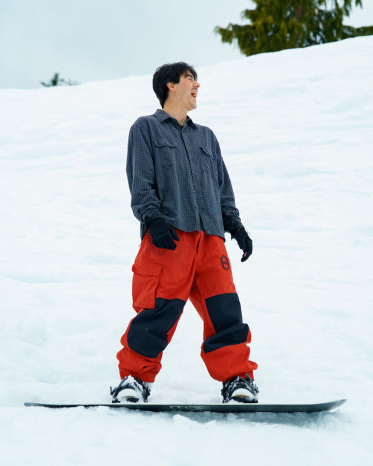 SOUVENIR Men's 3 Ply Ripstop Pant | Barn Red