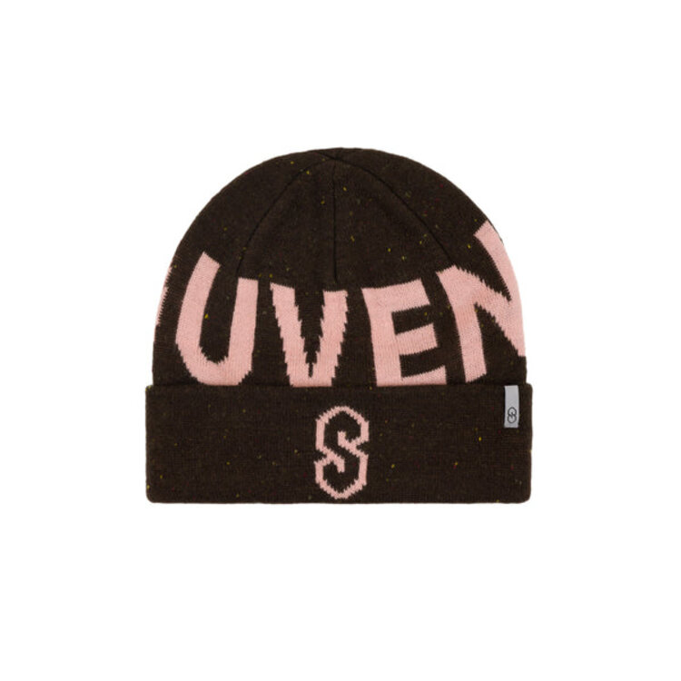 SOUVENIR Souvenir Speckled Cuff Beanie | Chocolate