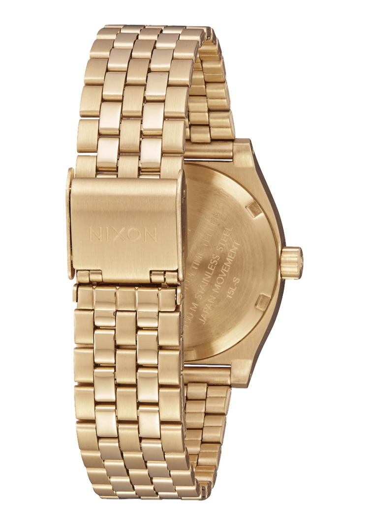 Nixon Nixon Medium Time Teller | Light Gold/Vintage White