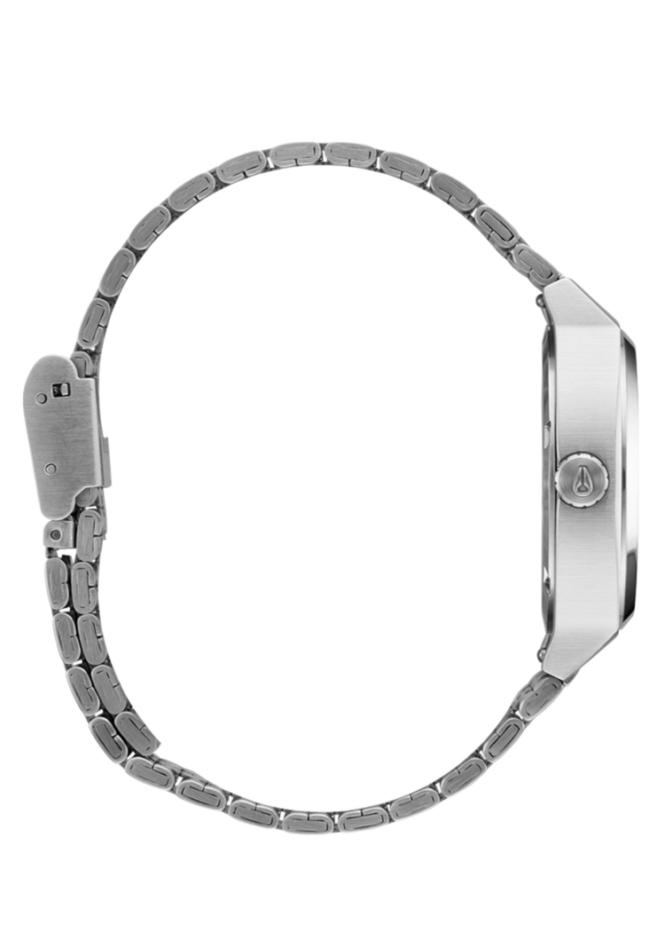 Nixon Medium Time Teller | Silver/Pink