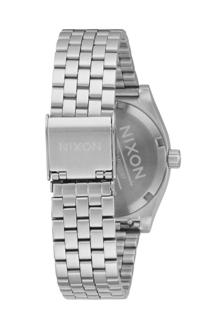 Nixon Medium Time Teller | Silver/Pink