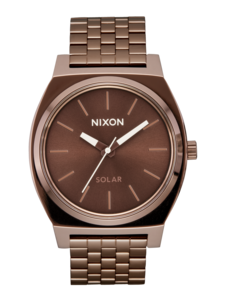 Nixon Time Teller Solar | Chocolate/Cappuccino