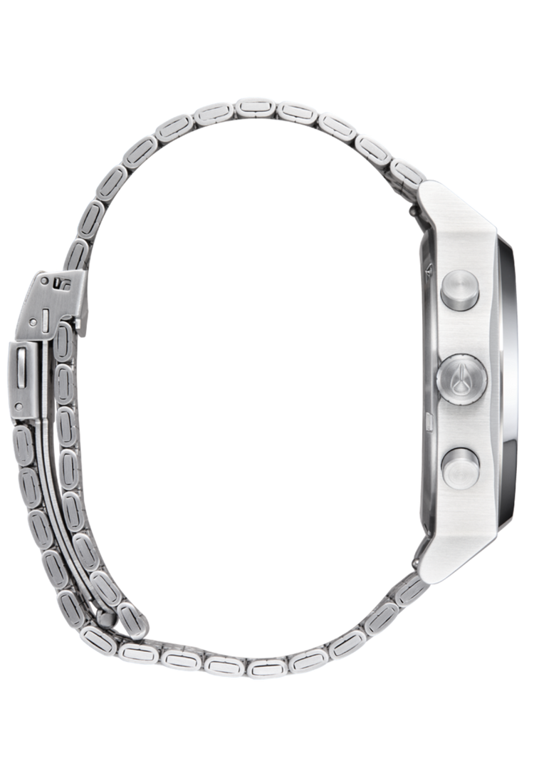 Nixon Nixon Time Teller Chrono | Chrome/Black/Chrome Sunray