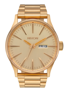 Nixon Sentry Stainless Steel | All Gold