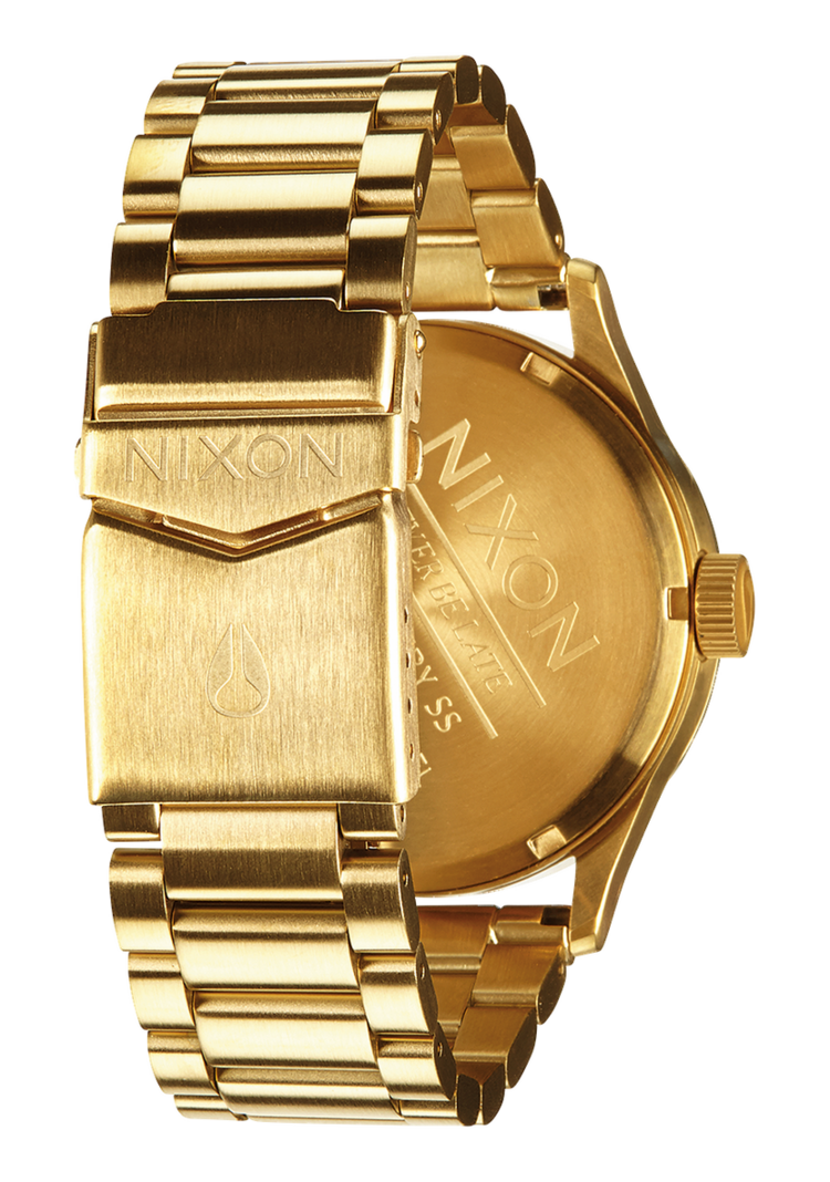 Nixon Sentry Stainless Steel | All Gold