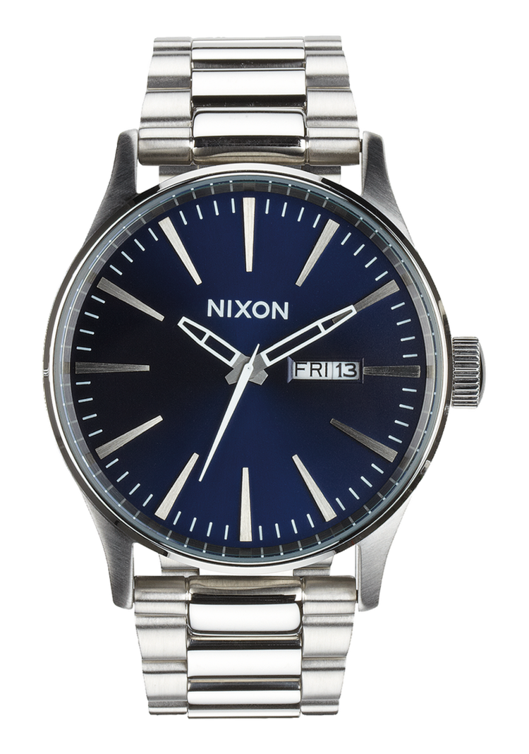 Nixon Nixon Sentry Stainless Steel | Blue Sunray