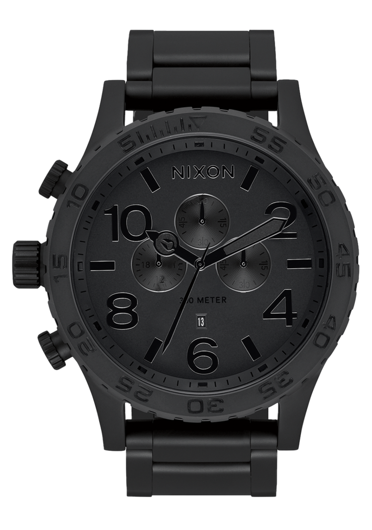 Nixon 51-30 Chrono | All Matte Black/Black