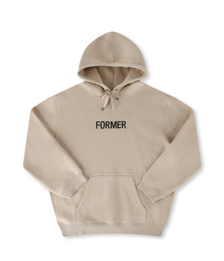 Former Legacy Emb Hoodie | Bone