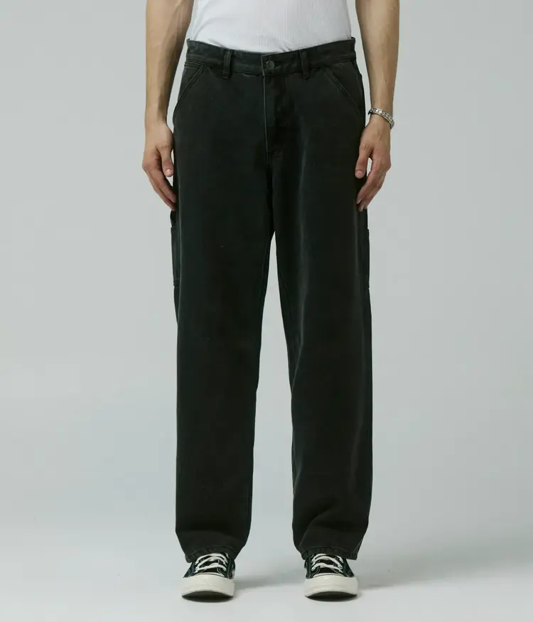 Former Former VT Distend Denim Carpenter Pant | Washed Black