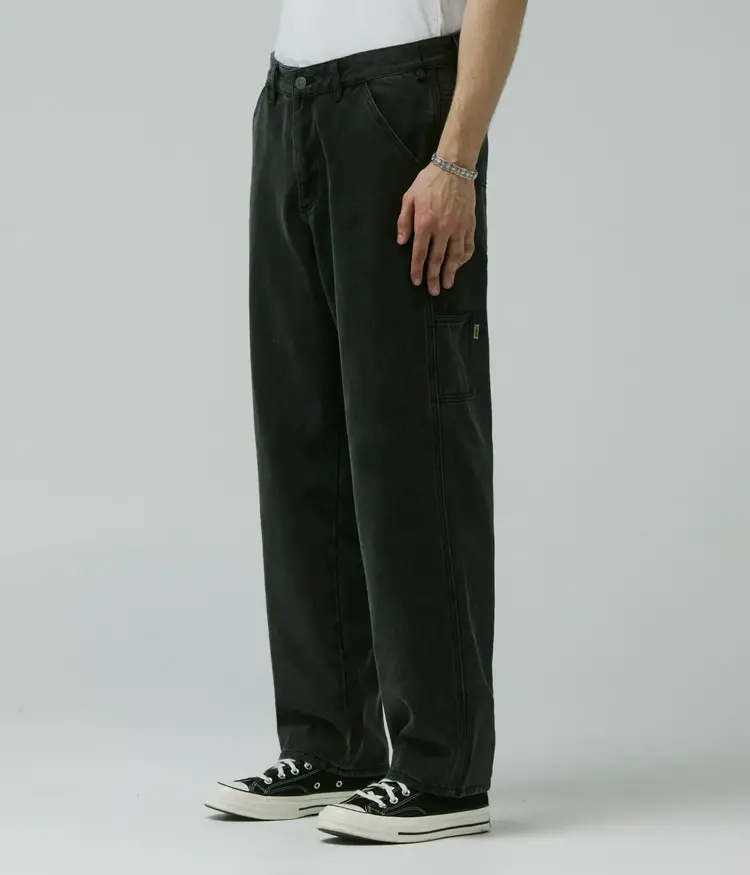 Former Former VT Distend Denim Carpenter Pant | Washed Black
