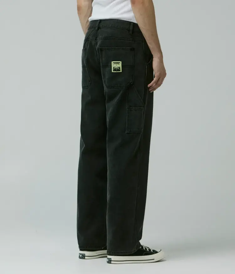 Former Former VT Distend Denim Carpenter Pant | Washed Black