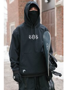 686 Technical Apparel 686 Waterproof Team Hoody | Black Print