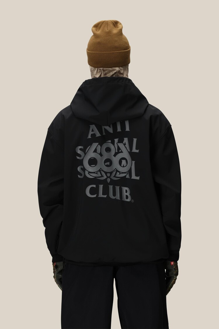 686 Technical Apparel 686 Waterproof ASSC F1 Hoody | Assc Black