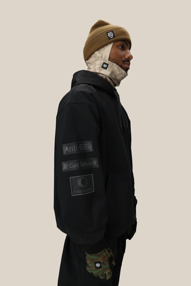 686 Technical Apparel 686 Waterproof ASSC F1 Hoody | Assc Black