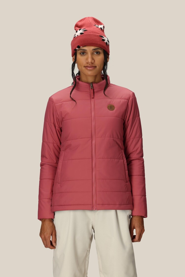686 Technical Apparel 686 Womens Smarty 3-In-1 Spellbound Jacket | Peppercorn Dobby