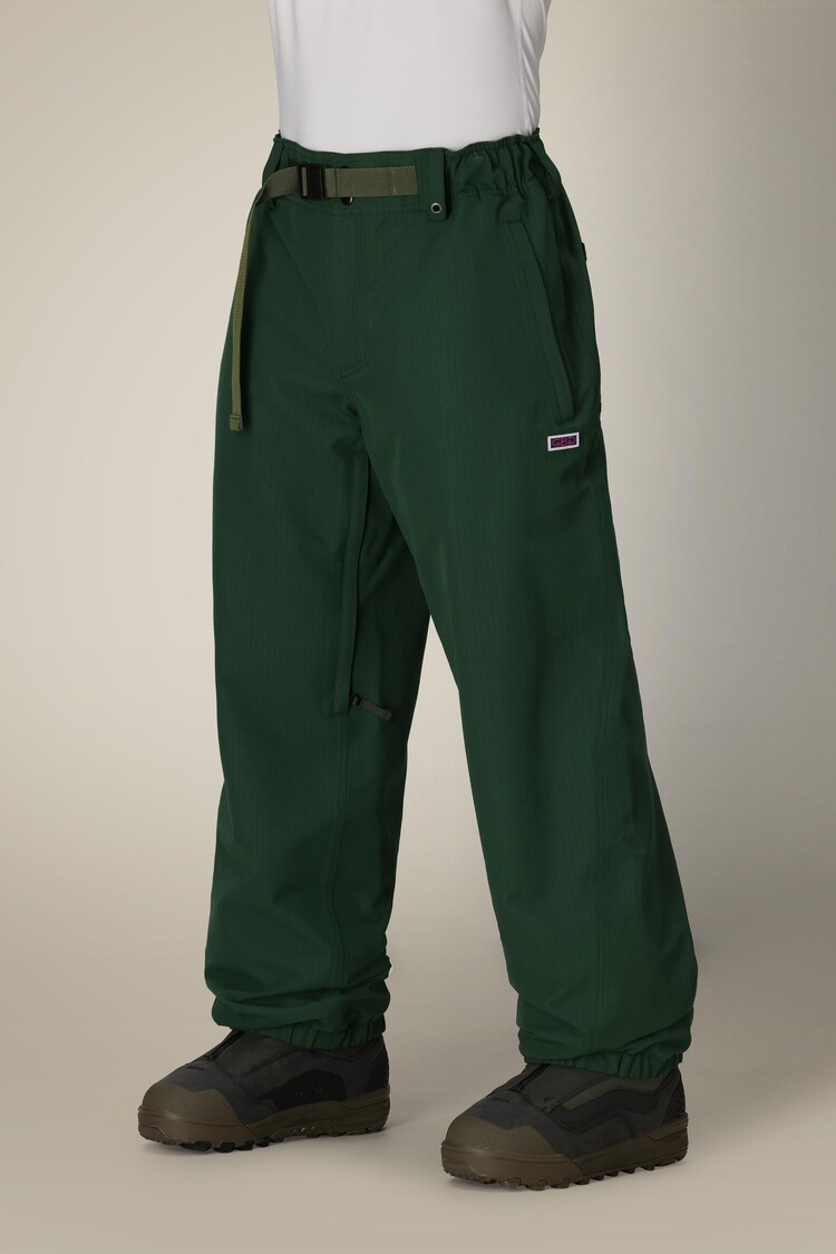 686 Technical Apparel 686 Dojo Shell Pant | Moss Green Ripstop