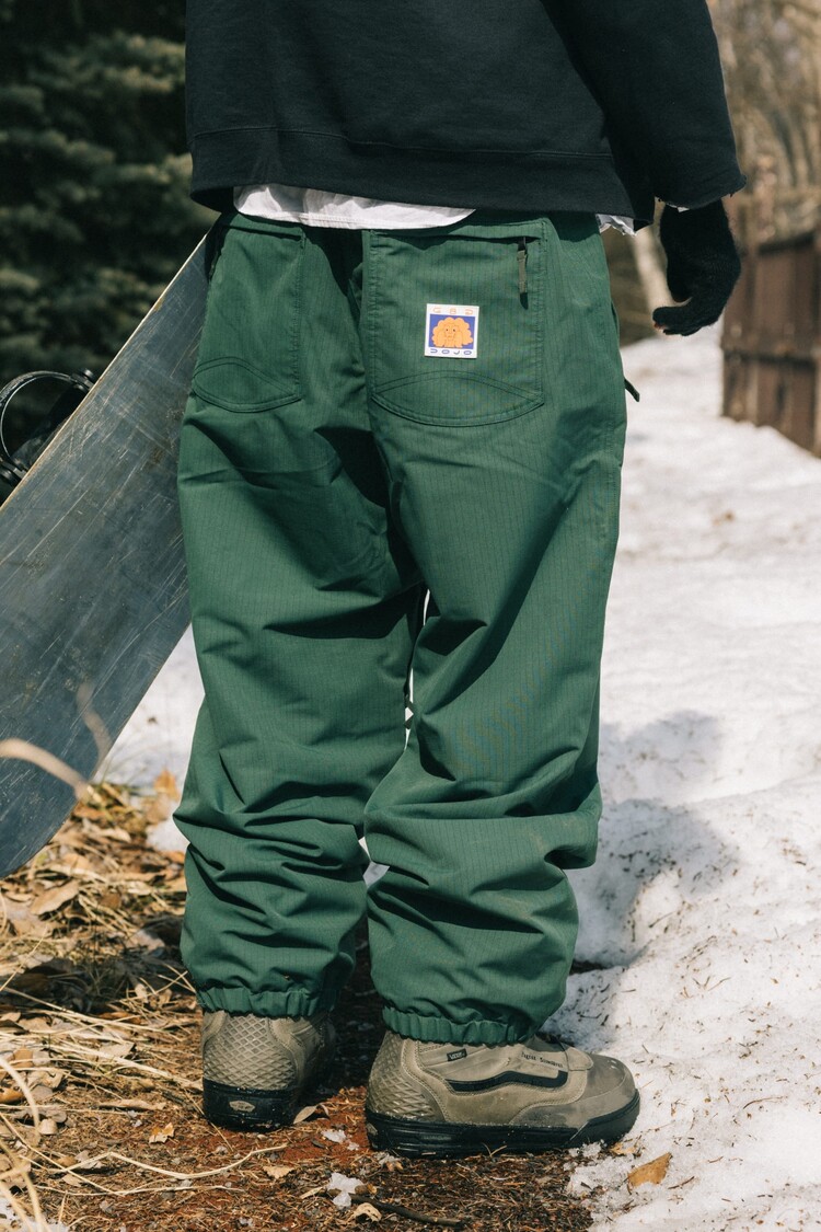 686 Technical Apparel 686 Dojo Shell Pant | Moss Green Ripstop