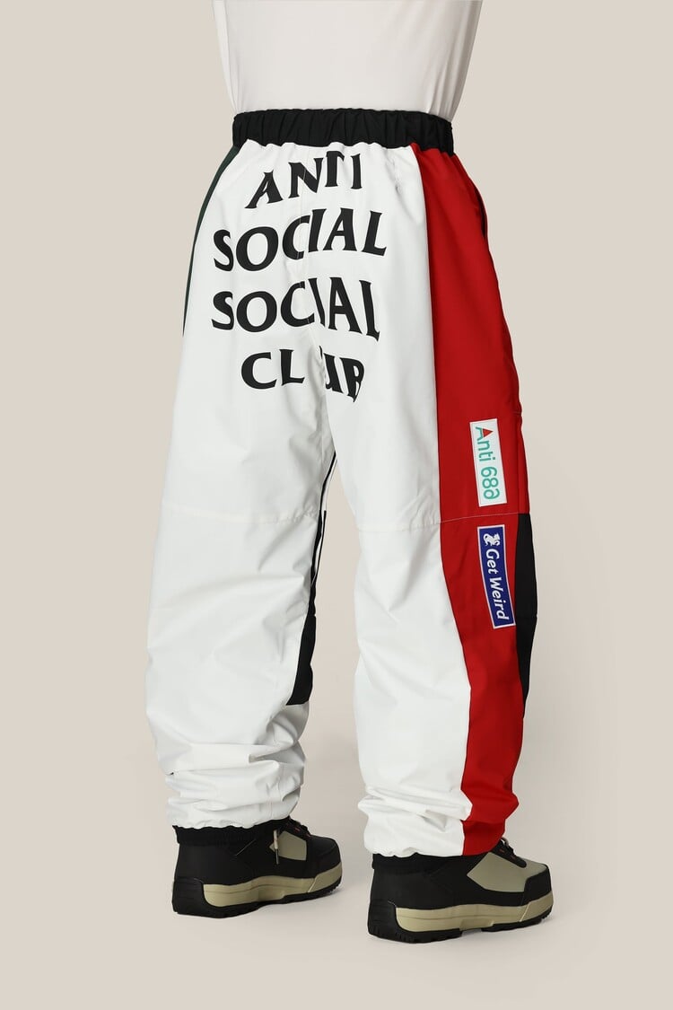 686 Technical Apparel 686 Assc F1 Shell Pant | Assc White Colorblock