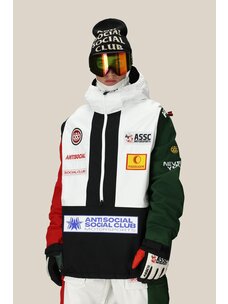 686 Technical Apparel 686 Assc F1 Shell Anorak | Assc White Colorblock