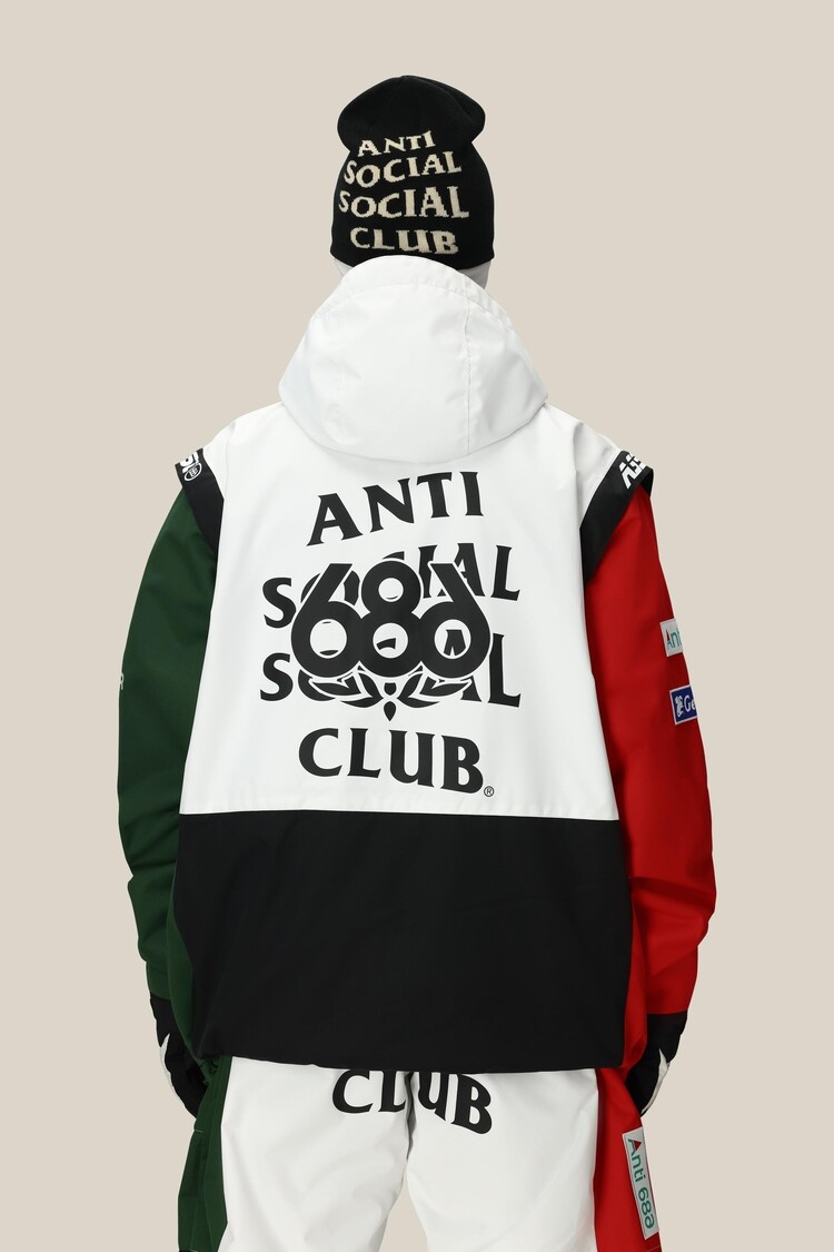 686 Technical Apparel 686 Assc F1 Shell Anorak | Assc White Colorblock