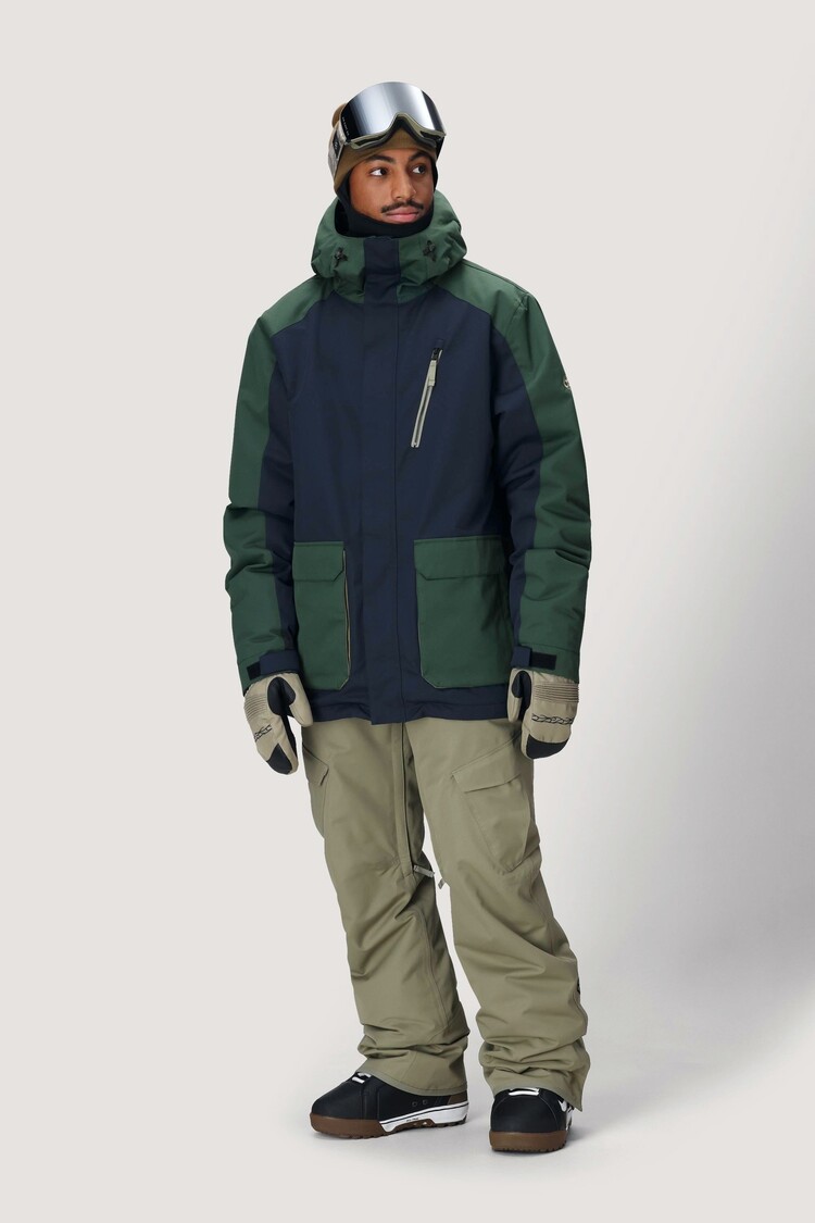 686 Technical Apparel Men's Nightline Insulated Jacket | Navy Colorblock