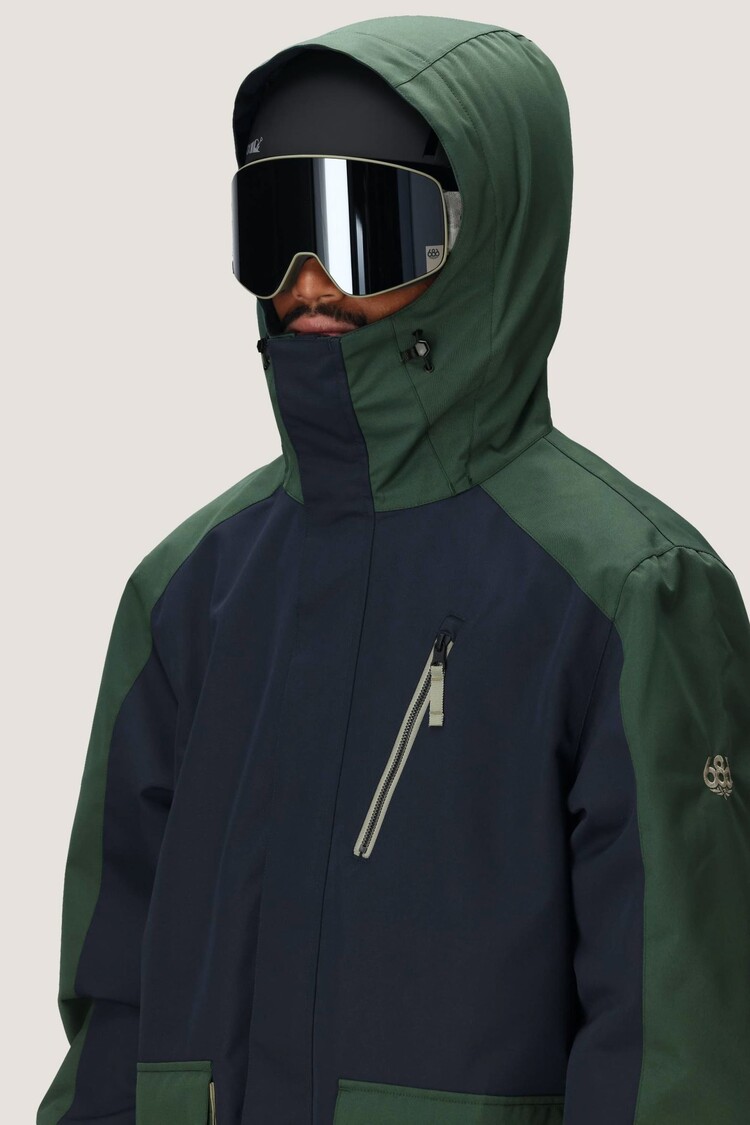 686 Technical Apparel Men's Nightline Insulated Jacket | Navy Colorblock