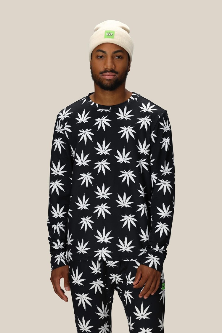 686 Technical Apparel Men's Plantlife Base Layer LS Top | Huf Plantlife