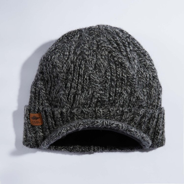 Coal The Yukon Brim Toque | Black Marl