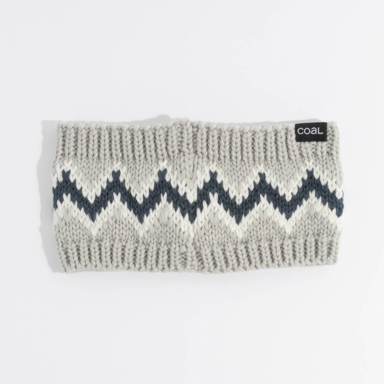 Coal Coal Meadows Ear Warmer | Grey/Navy