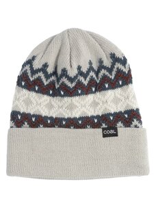 Coal The Winters Toque | Mid Grey / Burgundy