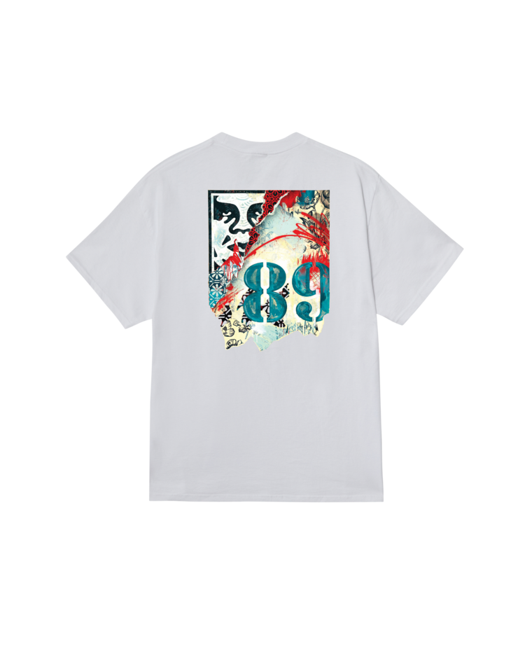 Obey Lisbon Icon Tee | White