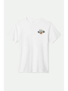 Brixton Brixton Driftway Short Sleeve Tailored T-Shirt | White