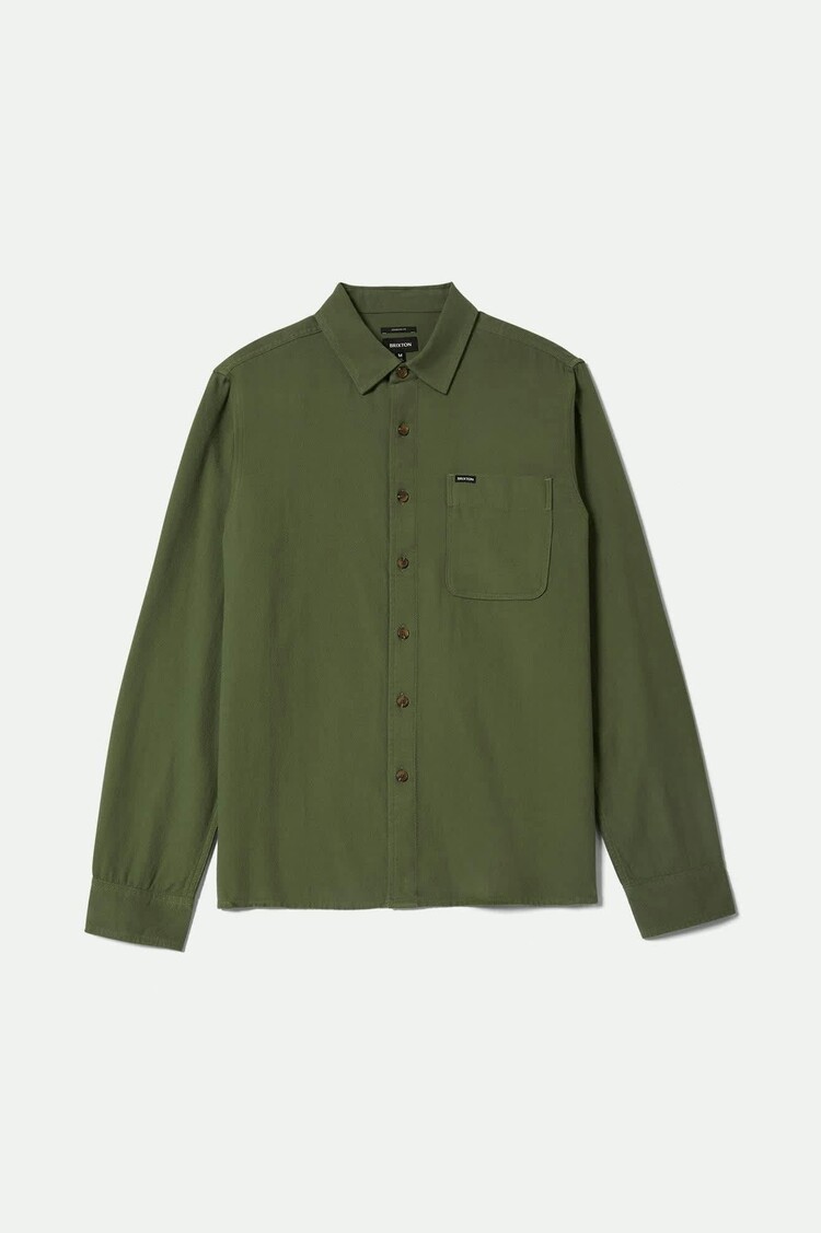Brixton Hasting Lightweight Flannel | Wild Green
