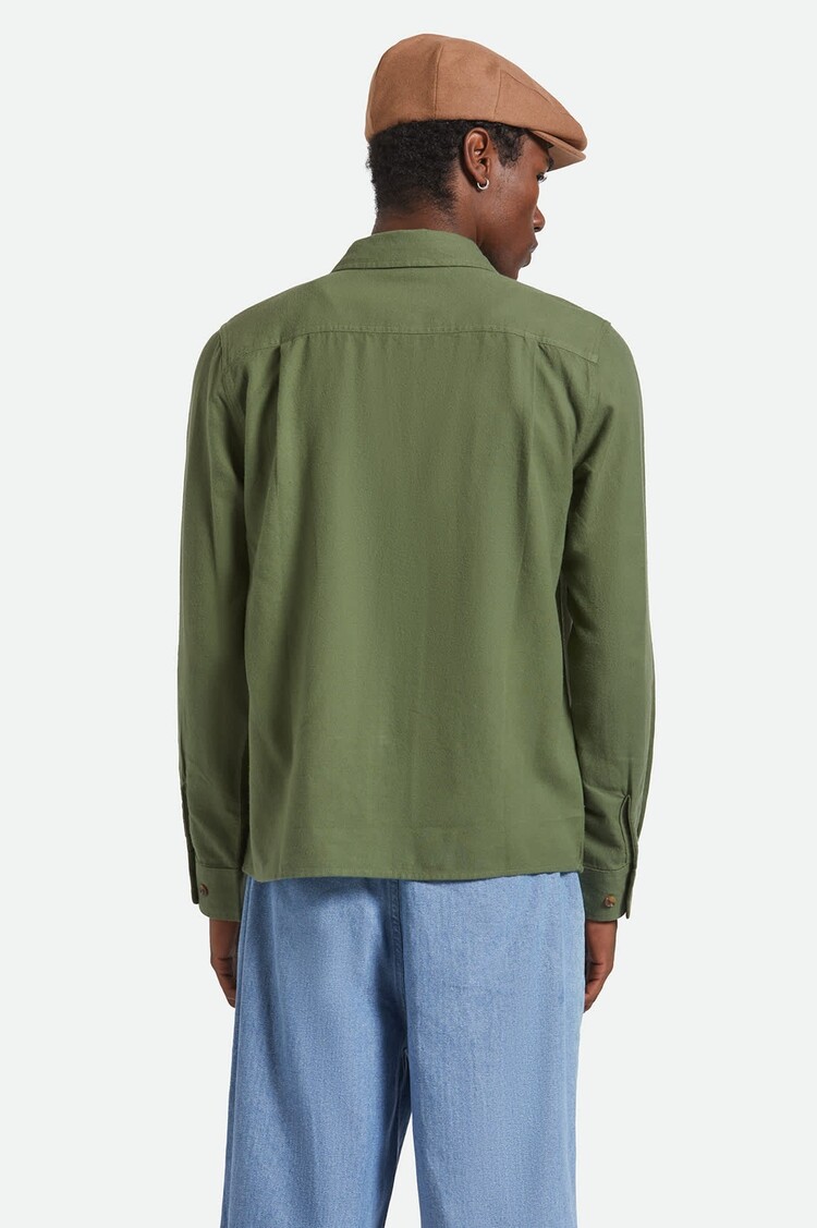 Brixton Hasting Lightweight Flannel | Wild Green