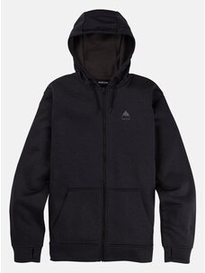 Burton Oak Full-Zip Hoodie | True Black Heather