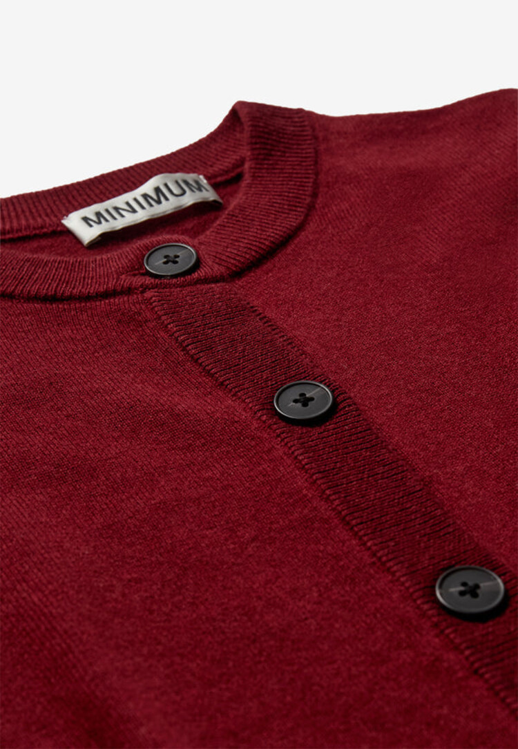 Minimum Minimum Assiana Cardigan | Merlot