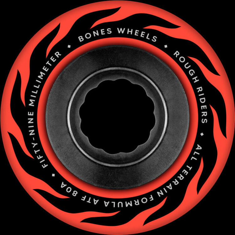 Bones ATF Rough Riders Eternal Flame Red 80A