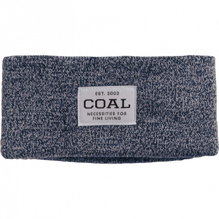 Coal Uniform Ear Warmer Headband | Navy Pink Marl