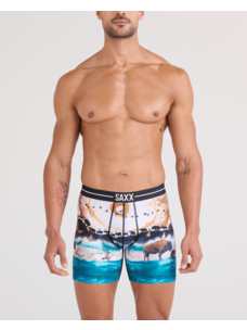 Saxx Volt Breathable Mesh Boxer Brief | Great Migration-Multi